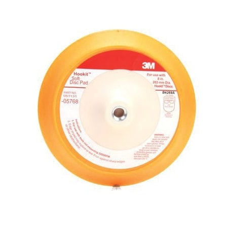 3M 3M Hookit Soft Disc Pad, 05768, 8 inch 7000045673